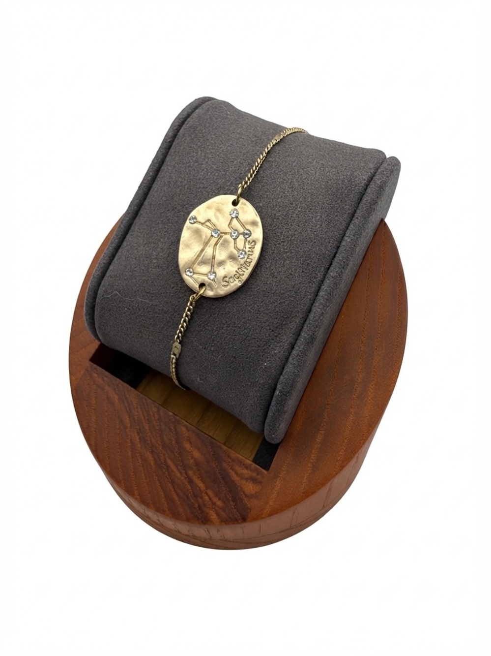 Anthropologie Sagittarius Constellation Bolo Bracelet - Adjustable Gold Charm